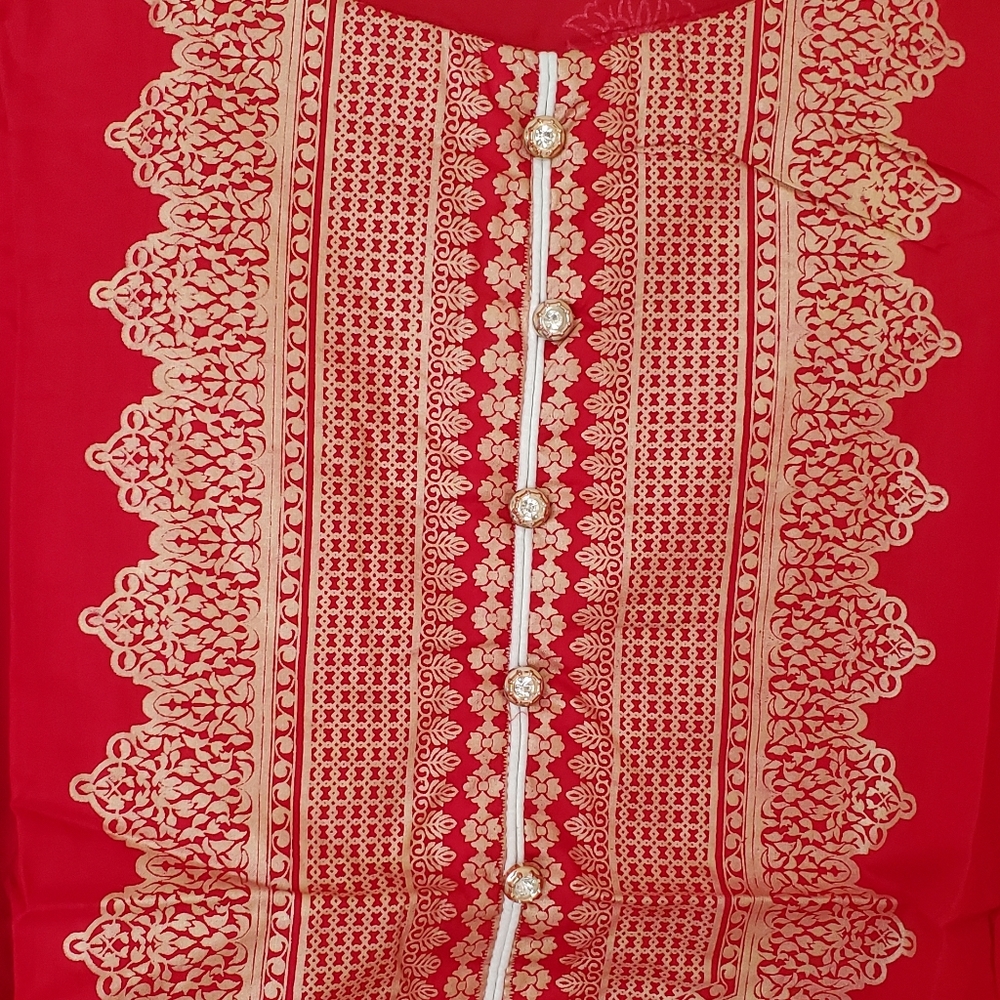 Pakistani 1 piece screen print kameez/Kurta FINAL PRICE - Picture 6 of 9